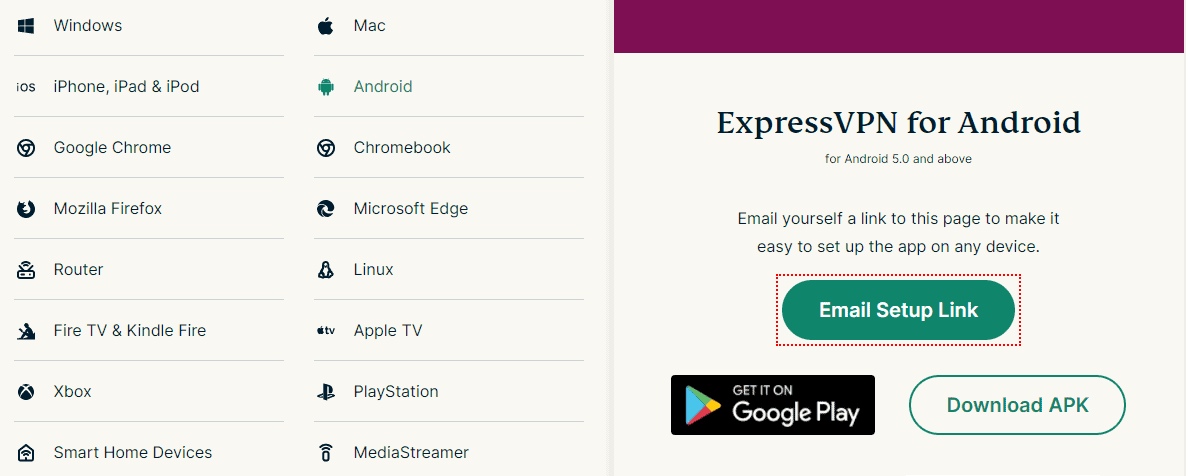 ExpressVPN下载安卓翻墙客户端